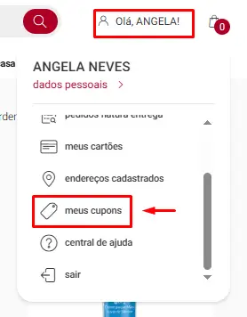 Cupons por perfil Avon